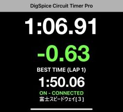 Bluetoothを使いスマホでLAPタイム計測